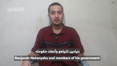 Hamas releases video of Israeli-American hostage Hersh Goldberg-Polin