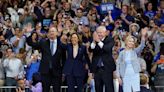 Democrats Harris, Walz campaign together for first time as White House ticket