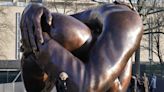 Inspired by Coretta and Martin Luther King, Jr’s hug, ‘The Embrace’ sculpture dedicated in Boston