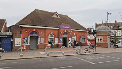 Police hunt for suspect who vandalised Pride flags outside station