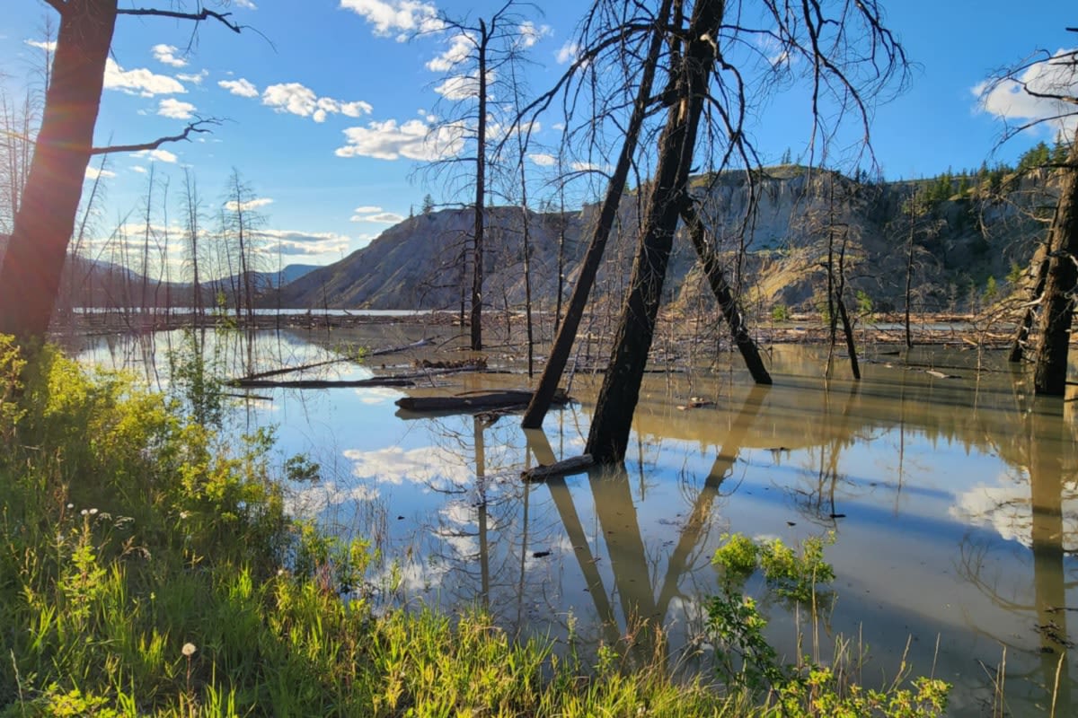 Chilcotin River rises 20 feet overnight upstream of landslide