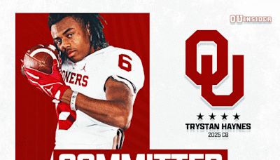 Sooners complete Carl Albert sweep, land four-star 2025 CB Trystan Haynes