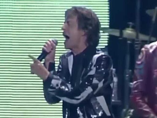 Rolling Stones lead singer Mick Jagger calls out Louisiana governor during Jazz Fest set