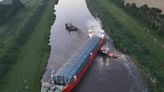 Relief as 'Ever Given of the Fens' floats free from mud... ending Suez-like blockage