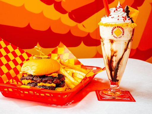 Cheez-It opens its own diner featuring Cheez-It menu items, including a milkshake