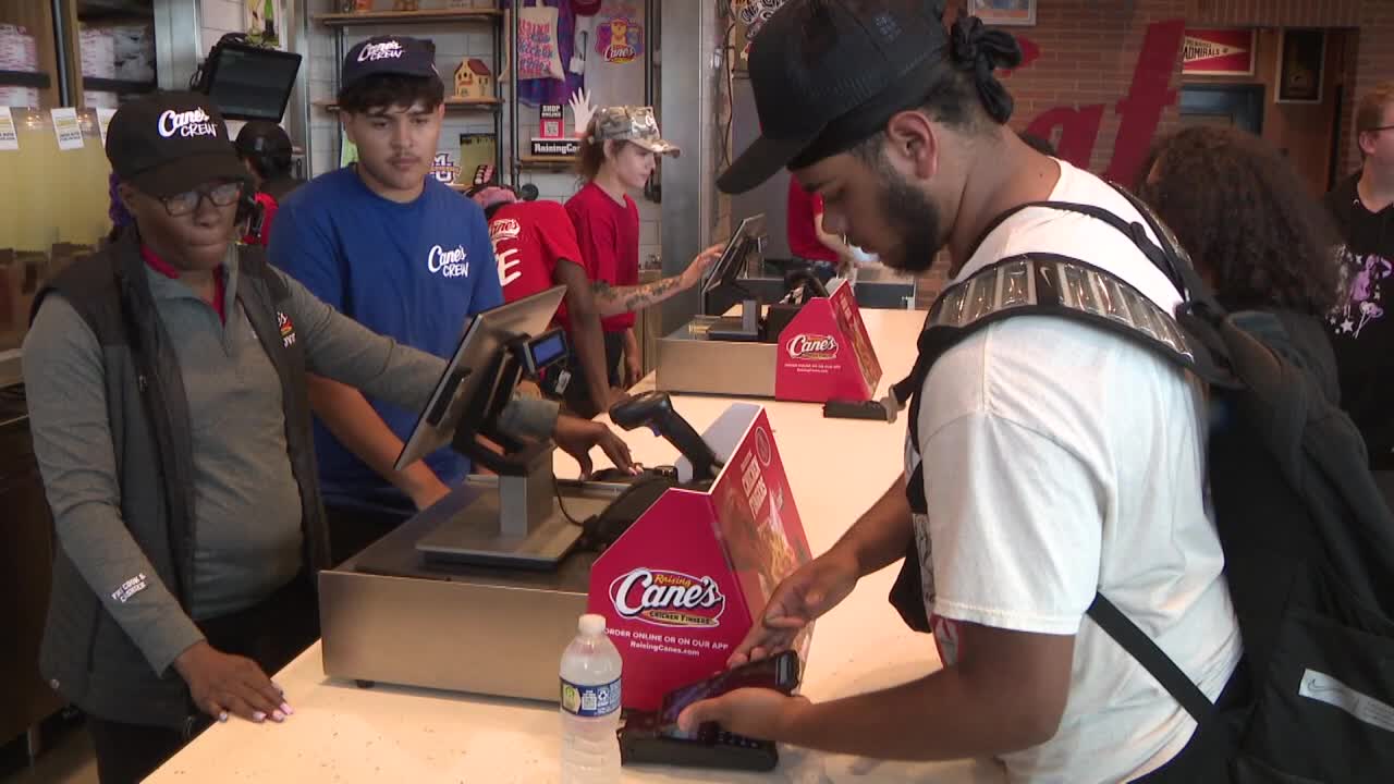 Greendale Raising Cane's restaurant opens near Southridge Mall