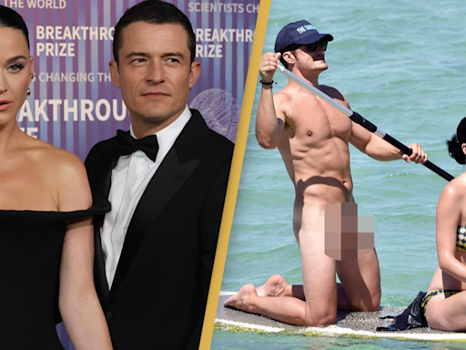 Katy Perry explained why Orlando Bloom decided to paddleboard with her totally naked in viral photo