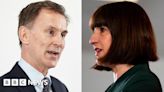 Jeremy Hunt and Rachel Reeves in election battle over tax cuts