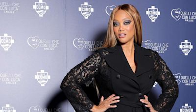 Tyra Banks "Could Not Wait to Be 50" and Embrace Gray Hair and Hot Flashes
