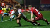 Kok hat-trick helps Sharks edge Scarlets