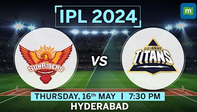 IPL 2024 MATCH 66 | Sunrisers Hyderabad Vs Gujarat Titans: Head To Head Stats