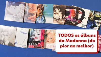 Madonna, a discografia: g1 coloca todos os 14 álbuns da diva na ordem (do pior ao melhor)