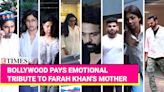 Shilpa Shetty, Rani Mukerji, Sanjay Kapoor... Bollywood Mourns Farah Khan's Mother Menaka Irani