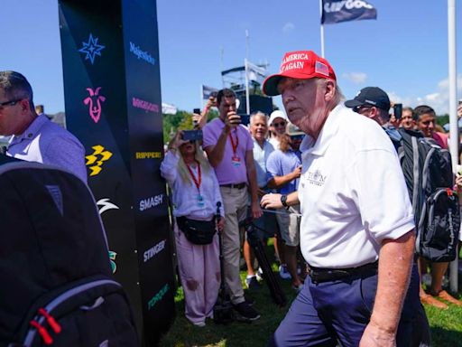 Donald Trump and Bryson DeChambeau Tee Off for Charity