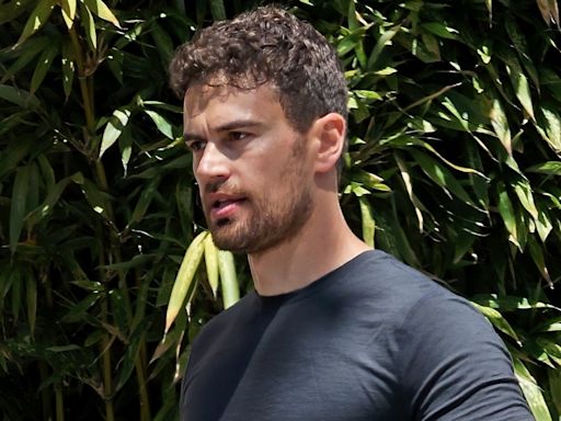 Theo James Hits the Gym for Morning Workout in Venice Beach