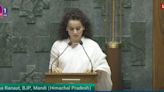 Actress Kangana Ranaut takes Oath as a member of parliament from Mandi, Himachal Pradesh, watch video