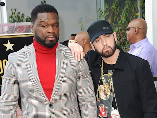 50 Cent Praises Eminem’s New Album ‘The Death of Slim Shady’: ‘S— Is Crazy’