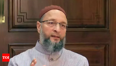 'I said what I had to ... ' : Asaduddin Owaisi defends 'Jai Palestine' chant | Hyderabad News - Times of India