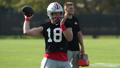 Ohio State fall camp observations Day 3: Is a quarterback hierarchy forming?