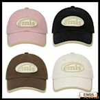 小美飾品EMIS 2024限量 最新款 BEIGE TRIMMING BALL CAP 帽子 棒球帽 韓國發貨