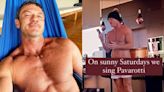 Luke Evans Sings Shirtless in His Undies in Steamy New Insta Video