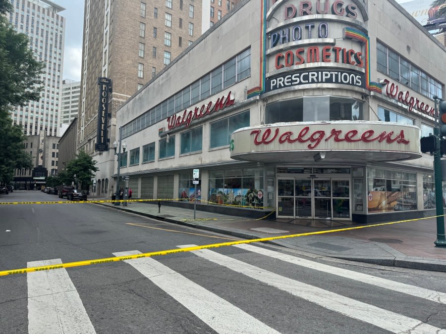 Three shot on Canal Street near French Quarter