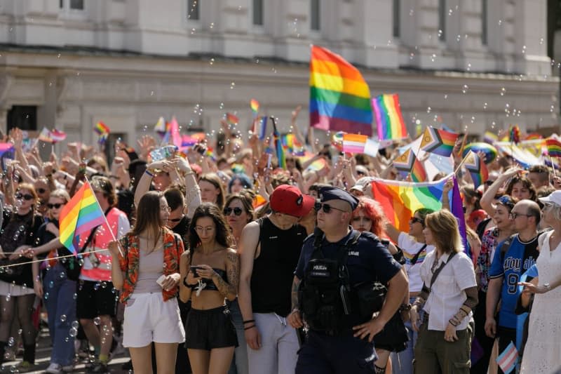 Equality Parade sees 20,000 march in Warsaw for LGBTQI+ rights