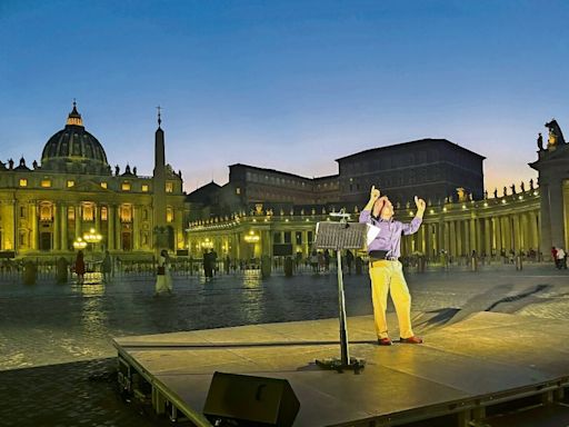 El Infierno, de Dante, en la plaza del Vaticano