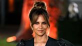 Halle Berry Debuts Purple Curly Mane: 'My Hair Is Quite Busy'