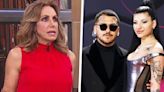 Lili Estefan cree que Christian Nodal y Cazzu iniciaron su relación en un mal momento