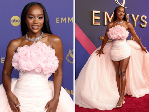 As Soon As Aja Naomi King Stepped On The Emmys Red Carpet, She Became A Winner: Best Dressed