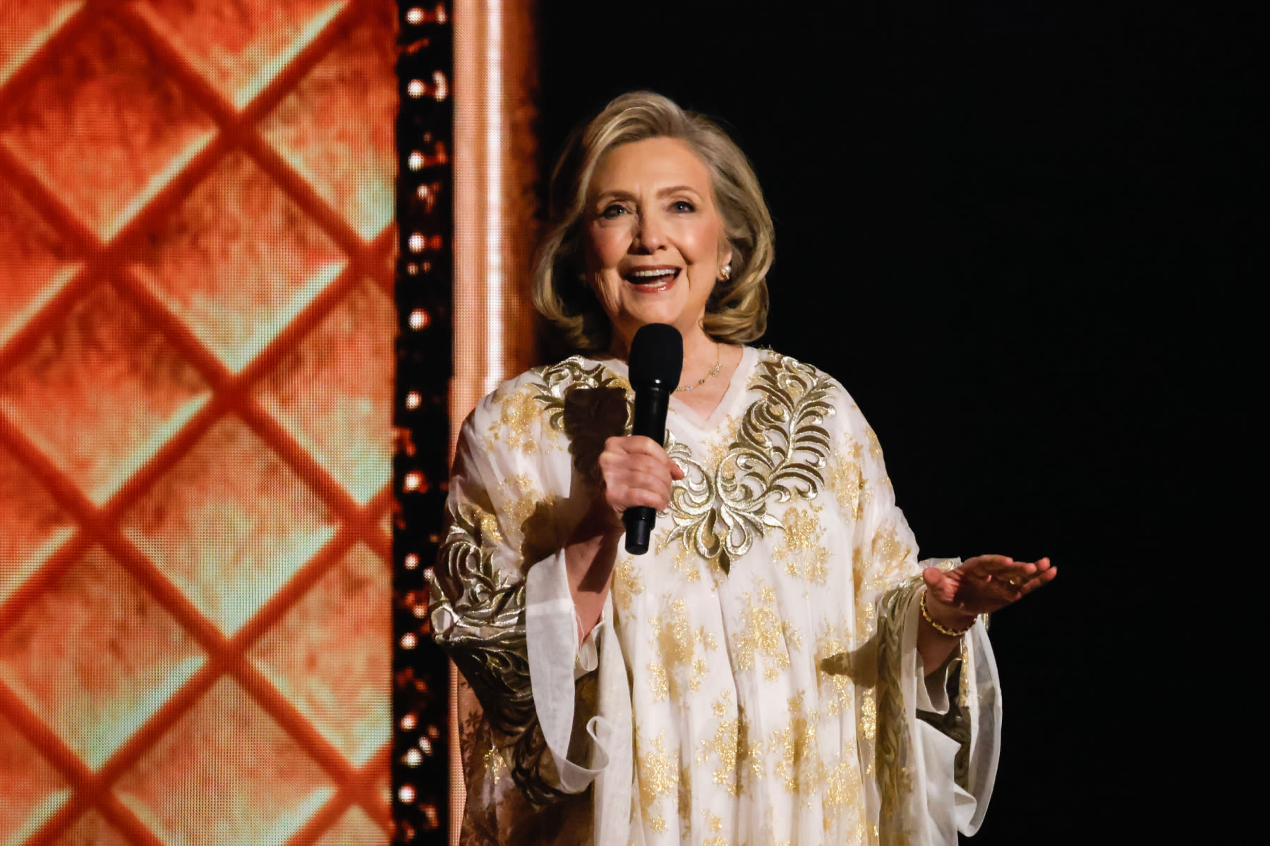 Hillary Clinton Stresses ‘How Important It Is to Vote’ During Surprise Appearance at Tony Awards