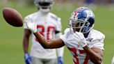 Giants rookie cornerback Tre Hawkins is making plays and drawing attention in training camp