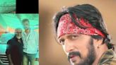 South Actor Mithra Transforms Into A Fierce Villain Look For Kichcha Sudeep's Max - News18