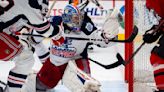 Garland makes 39 saves as Hartford Wolf Pack down Charlotte, 3-1, to advance to AHL playoffs second round