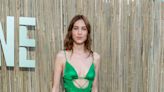 Nensi Dojaka Recreates Keira Knightley’s ‘Atonement’ Dress For Alexa Chung