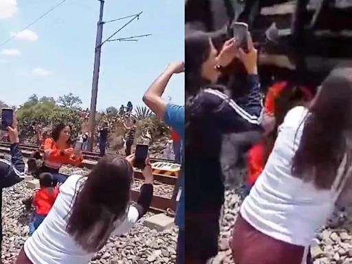 Selfie mortal: trató de sacarse una fotografía con un tren histórico y murió desnucada | Por las redes