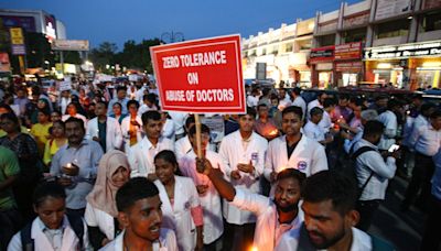 Doctors resume strike in India over ‘lack of action’ following rape case