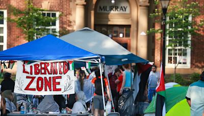 Gaza protesters take over Princeton building, set up encampment at Rutgers