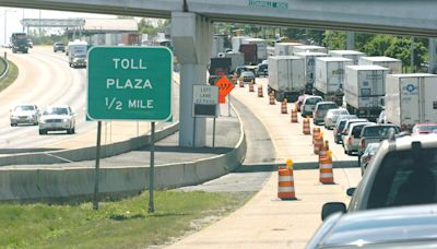 Lane closing this week on I-78 West at Phillipsburg toll bridge