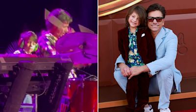 John Stamos Is Joined by Son Billy, 6, on Drums During Beach Boys Show: 'Had a Little Help From My Son'