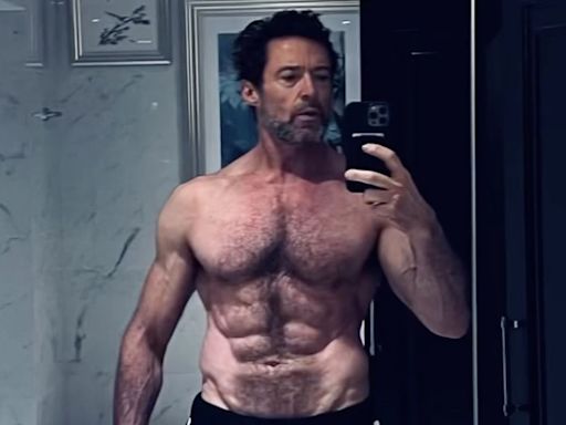 Hugh Jackman Shares Insanely Ripped ‘Wolverine’ Thirst Trap: ‘I Am Grateful’