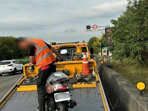 18歲女未戴安全帽無照騎車 竟隨導航騎上國道