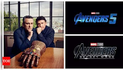 Russo Brothers to make Marvel return? Duo in talks to direct 'Avengers 5' and 'Avengers: Secret Wars' | - Times of India