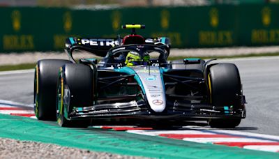 Lewis Hamilton sets pace in practice for Spanish Grand Prix