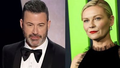 Los hijos de Jimmy Kimmel y Kirsten Dunst se pelearon en el colegio: padres contaron la anécdota en vivo