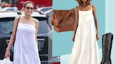 Angelina Jolie’s Breezy White Maxi Dress Is a Cute and Comfy Summer Staple — Shop Similar Styles from $31