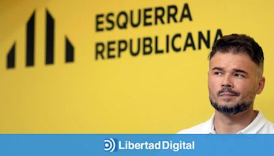 Luis Figo ridiculiza a Gabriel Rufián tras las elecciones catalanas: "Se te ve cabizbajo"