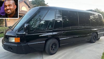 Kanye West’s Bonkers Old Luxury RV Is Now up for Grabs