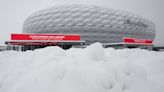 Bayern Munich y Unión Berlín fue cancelado por una impresionante nevada que dejó al estadio inaccesible